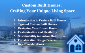 custom built homes